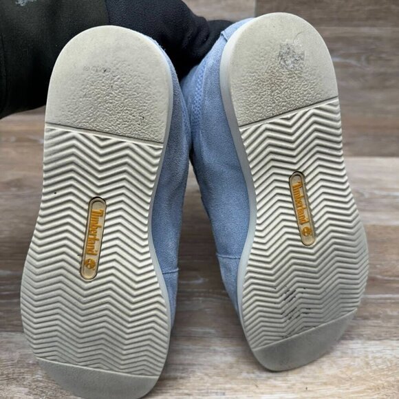 Timberland Brattle Hiker Blue Suede Ankle Boot Women's Size 7 - Picture 5 of 9